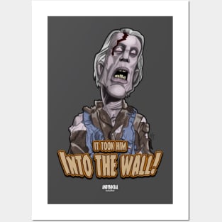 Zombie Construction Worker Posters and Art